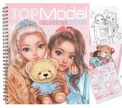 Image de Top Model TOPModel Livre de coloriageTeam Teddy