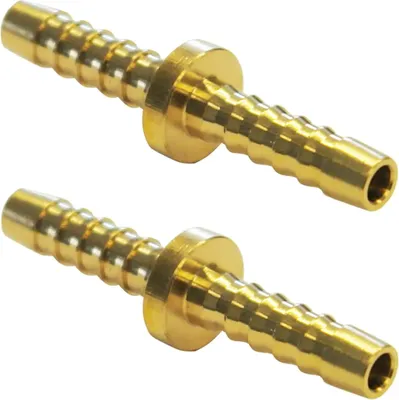 Produktbild von Güde Druckluft-Schlauchverbinder | 9 mm | Messing | Adapter | 2 Stk.