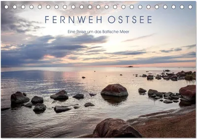 Produktbild von Fernweh Ostsee (Tischkalender 2025 DIN A5 quer), CALVENDO Monatskalender