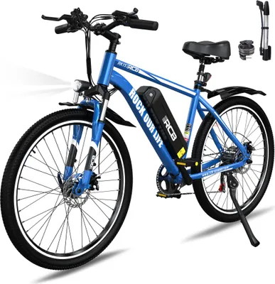 Produktbild von RCB E Bike RK15,Elektrofahrrad 26 Zoll mit 12Ah 36V Lithium-Akku,Elektrofahrrad für Erwachsene für Damen und Herren,7-Gäng,Reichweite bis zu 35-90Km
