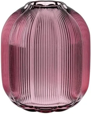 Produktbild von Villeroy & Boch Fleur, Vase mit runder Form, Glas, Violett, Violett, Tisch, Drinnen