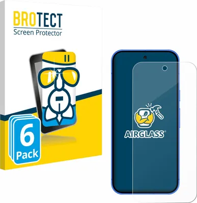 Produktbild von 6x BROTECT Schutzglas für Google Pixel 10 Schutzfolie Panzer Folie Glas Display Schutz klar