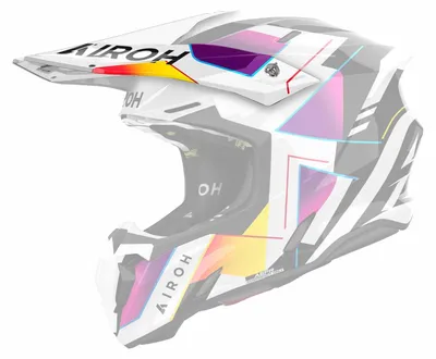 Image de Écran frontal du casque Airoh Twist 3 Rainbow