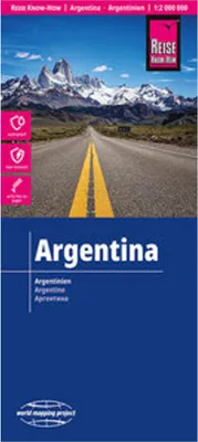 Immagine prodotto di Mappa turistica dell'Argentina | Argentina (scala 1:2.000.000)