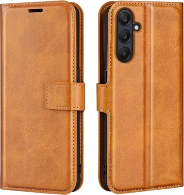 Produktbild von Samsung Galaxy A26 Hülle - Coverup Deluxe Klapphülle - Braun