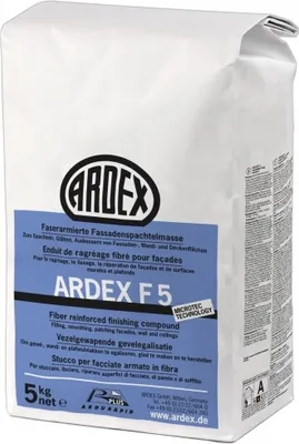 Produktbild von ARDEX F 5 Faserarmierte Fassadenspachtelmasse 5 kg