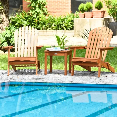 Obrázok produktu pre Sada skladacích Adirondackových stoličiek – relaxačné stoličky – záhradné stoličky – skladacie stoličky – vonkajšie stoličky