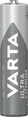 Immagine prodotto di Micro batteria VARTA Professional al litio, tipo AAA/6103, confezione blister da 4 pezzi