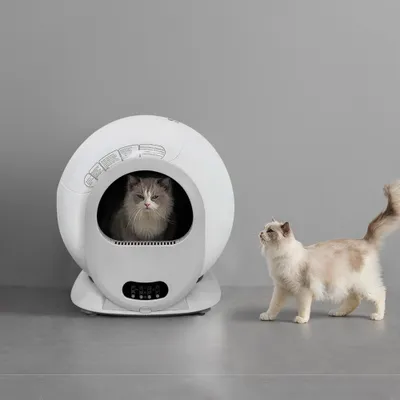 Immagine prodotto di Lettiera automatica - Lettiera intelligente - Lettiera autopulente - Lettiera elettrica - Lettiera con Wi-Fi