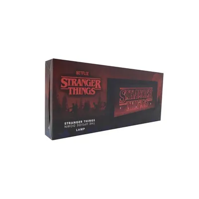 Obrázok produktu pre Lampa Stranger Things Nočná lampa Logo Neonstyle (červená a modrá)