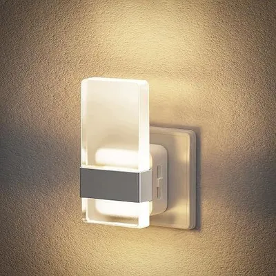 Zdjęcie produktu dla Lampka nocna czujnik zmierzchu regulacja jasności pokój dziecięcy