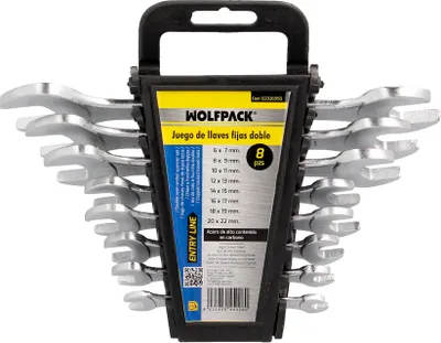 Obrázek produktu pro 8dílná sada pevných klíčů Wolfpack