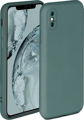 Produktbild von Soft-Case für iPhone XS Max, Farbe:Petrol