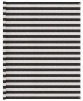 Immagine prodotto di Tappeto per tenda da campeggio, dimensioni 250x600 cm, colore antracite e bianco. Lavabile, resistente agli agenti atmosferici, traspirante