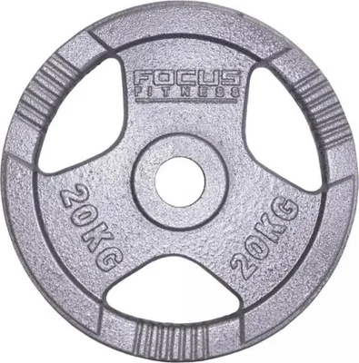 Produktbild von Olympische Hantelscheibe 50 mm - Hamerton - 20 kg - Gusseisen