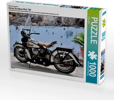 Produktbild von Calvendo Ein Motiv aus dem Kalender Harley Davidson WLA 750 1000 Teile Puzzle quer 640x480mm, Laue Ingo; 7274578