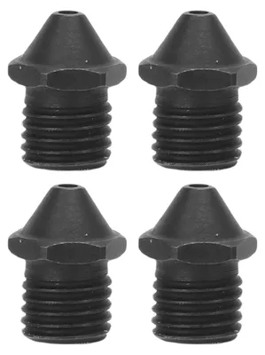 Zdjęcie produktu dla 4 sztuki dysz wymienne o średnicy 0,6 mm do drukarki 3D Creality K2 Pro Plus, przeznaczone do ekstrudera, wykonane ze stali hartowanej