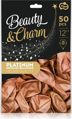 Produktbild von Ballons Beauty&Charm Platin 30cm 50 Stück (Party - Ballons)