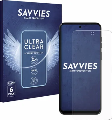 A product box and a screen protector on a phone.