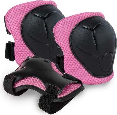 Produktbild von TRIX Pink M Ellbogen- und Knieschützer-Set