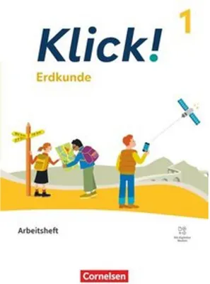 Obrázok produktu pre Klick! Band 1: 5./6. Schuljahr - Erdkunde - Fachhefte für alle Bundesländer - Ausgabe ab 2024 - Arbeitsheft mit digitalen Medien