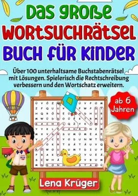 Produktbild von Das große Wortsuchrätsel Buch für Kinder ab 6 Jahren