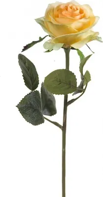 Produktbild von künstliche Rose SIMONE gelb H. 45cm D. 7cm Emerald Kunstblumen