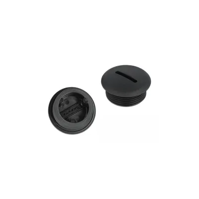 Zdjęcie produktu dla DELOCK Verschlussstopfen M25 x 1,5 schwarz 10 Stück