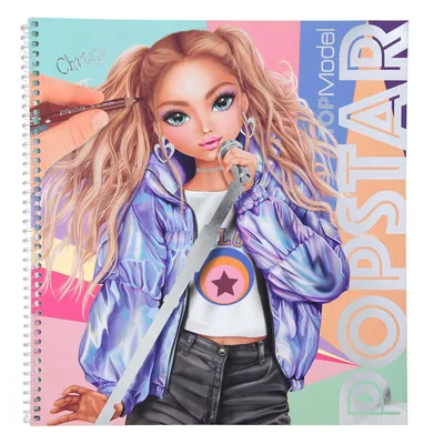 Produktbild von DEPESCHE TOPModel POPSTAR Malbuch 0