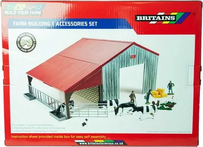 Obrázok produktu pre Britains Farm Building Set - Hračky na farmu kartónová krabica