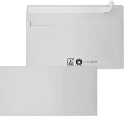Produktbild von MAILmedia Briefumschlag Recycling DIN lang haftklebend 1.000 Briefumschläge