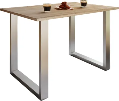 Obrázok produktu pre Prémiový drevený jedálenský stôl Kuchynský stôl Xona U 140x50