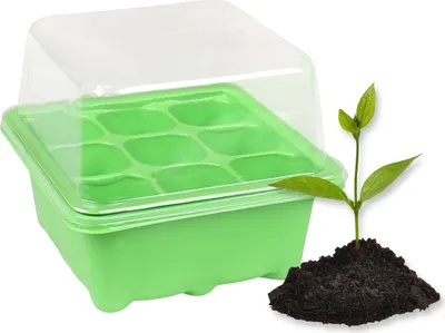Produktbild von Mini-Gewächshaus zur Keimung von 9 Zellen 1 Stück