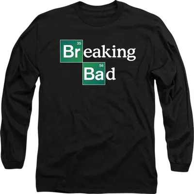 Produktbild von Breaking Bad - T-Shirt für Herren/Damen Uni, Langärmlig TV20861 (L) (Schwarz)