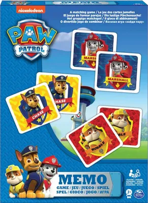 Produktbild von Spin Master 6033301 - Paw Patrol - Memo Spiel