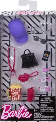 Immagine prodotto di Mattel FKR91 - Accessori per Barbie Fashions - Set da sera per il cinema