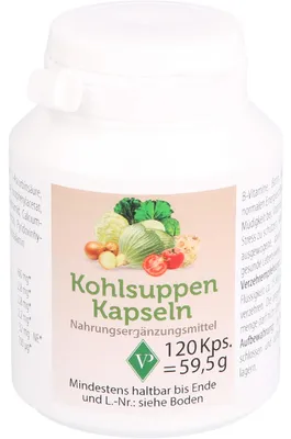 Produktbild von VELAG Pharma Kohlsuppen Kapseln, 120 St. Kapseln