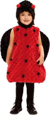 Produktbild von Mom Peddy Ladybug Junior Kostüm Rot 3-4 Years Rot 3-4 Years