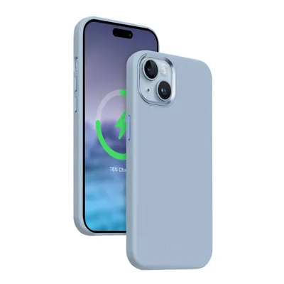 Image de Crong Color Cover LUX Magnetic - Housse pour iPhone 15 Plus MagSafe (bleu)
