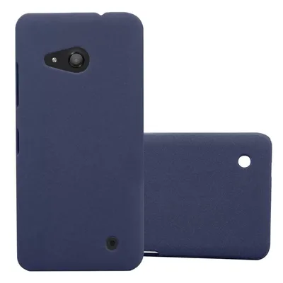 Immagine prodotto di Cadorabo custodia protettiva per Nokia Lumia 550 in blu Custodia rigida per telefono cellulare cover