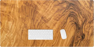 Produktbild von Holzmaserung – Schreibtischunterlage – Rutschfeste Tischunterlage – Schreibtischmatte für Büro & Zuhause – Schreibunterlage – Mauspad – Tischmatte – 120 x 60 cm