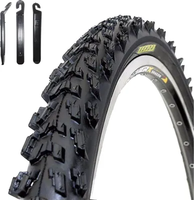 Immagine prodotto di 1 x Kenda K-829 26" pneumatico per MTB nero 50-559 (26 x 1,95) incl. leva per pneumatici maxxi4you