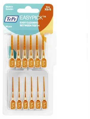 Immagine prodotto di Spazzolini Certi TePe arancioni, misura XS/S, 36 pezzi - Per la salute dei tuoi denti.