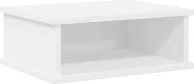 Obrázek produktu pro Noční stolek Bílá 40 x 31 x 15 cm kompozitní dřevo