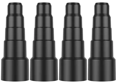 Staubsaugeradapter-Set, 4 Stück, 23–50 mm, universell, Kunststoff