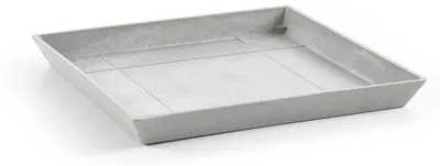 Produktbild von Ecopots Untersetzer Square 50 für Blumentöpfe - L 43 cm x B 43 cm x H 3,5 cm - Innen- und Außenbereich