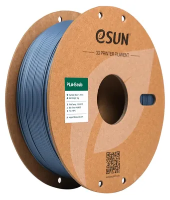 Produktbild von eSUN PLA Basic Filament 1.75mm, Grau, 1KG