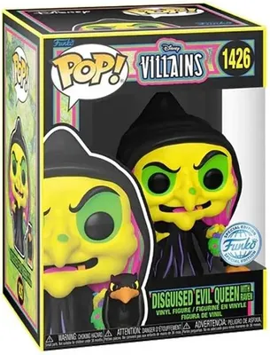 Image de Figurka Vinylowa Funko POP! Królewna Śnieżka - Zła Królowa z Krukiem 9 cm