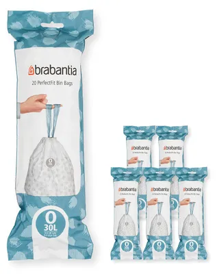 Produktbild von Brabantia PerfectFit Müllbeutel, Code O (30 l), 6 x 120 Stück