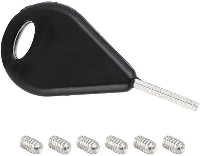 Image de Outil pour planche de surf - Accessoire de surf - 6 vis pour vinyle - Résistant - Durable - Facile à utiliser - Kit de réparation pour planche de surf